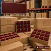Bolas de Natal aveludadas de 6cm, Bolas decorativas penduradas para atmosfera de cena de festa de Natal, Conjunto de enfeites para árvore de Natal, em estoque