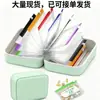Bolsa de Silicona Portátil Popular para Viajes Transfronteriza, Bolsa de Silicona de Grado Alimenticio, Otros Cosméticos de Guangzhou, Lujo Ligero