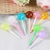 Pendientes colgantes de resina con forma de piruleta redonda tridimensional, accesorios para llavero, venta al por mayor