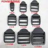 Direto da Fábrica Fivela de quatro engrenagens branca de 2 cm Fivela de escada de nylon de 2,5 cm para alvejante Fivela para bagagem