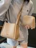 2025 Bolso de Mano de Estilo Coreano de Venta Caliente Estilo Simple Patrón Lichi Pequeño Casual Combinable Elegante Bolso de Hombro Cruzado