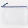 Bolsa de archivo con cuadrícula A4, bolsa con cremallera multicomida y engrosada, bolsa de archivo para almacenamiento de oficina, bolsa de papelería para clasificación de estudiantes