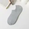 Calcetines Mujer Verano Delgados Tobilleros Color Sólido Que No Se Bajan Antideslizantes Invisibles Cortos Resistentes al Olor de Boca Baja Calcetines Cortos Mujer Verano