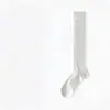 Meias JK Sem Costura de Micro-Pressão, Meias Brancas Leitosas Acima do Joelho, Meias Finas Antiderrapantes Anti-Queda para Primavera e Verão, Estilo Puro Desejo, Meia-Calça Média para Mulheres