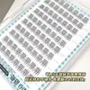 Pestañas Cortas Ace Grupo Chica Perezosa Pestañas Postizas Segmentadas Sin Pegamento Idol Novato Racimo Individual Coreanas Naturales Artificiales