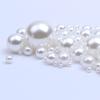 Cuentas no porosas bolsa pequeña 1.5-18mm blanco puro brillante perla no porosa cuentas sueltas accesorios decorativos suministros para boda