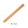 Regla de bambú de 1 pie, regla de plástico, regla de costura transparente de alta precisión, regla de medición de longitud de 33 cm, directa de fábrica