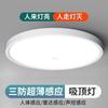 Luz Sensor Que Se Enciende Cuando Alguien Viene y Se Apaga Cuando Alguien Se Va, Luz de Techo con Sensor de Movimiento Corporal Humano por Radar Activado por Voz para Pasillo