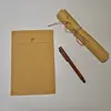 Papel de Carta A5 con Rayas Temática de Conejo 100g Papel Kraft Papel de Carta Literario Vintage Bloc de Notas para Cartas de Amor Hechas a Mano Hecho a Medida