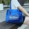 Nuevo bolso MONDAY de PVC transparente, adecuado para supermercados y empaque de ropa, admite impresión personalizada