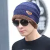 Gorro de Invierno con Forro de Felpa, Gorro Grueso de Lana Tejida, Estilo Juvenil de Moda, Ala Ancha, Cálido Gorro de Algodón para Ponerse, Protección para los Oídos, Cortavientos
