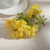 J3 Flor de Ciruelo Artificial Accesorios para el Cabello Materiales para DIY Pasador Flores para el Peinado Materiales Decoración Arreglo de Escena Flores