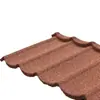 Tejas Metálicas de Piedra de Color con Forma de Ola Estilo Británico, Resistentes al Óxido y a la Corrosión, con Colores Personalizables, Tejas Metálicas Ligeras para Techo Recubiertas de Aluminio-Zinc
