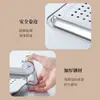 Bule de Vidro Vazado com Alça, Gadget de Infusão de Chá Preguiçoso com Camada Dupla Antiescaldante, Conjunto de Chá para Uma Pessoa para Uso Pessoal no Trabalho