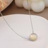 Colar da Moda em Prata de Lei S925 com Design de Estrela de Oito Pontas, Estilo Nicho de Alto Nível Luxo Leve, Estilo Celebridade da Internet Corrente para Suéter para Mulheres
