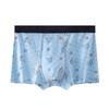 Ropa interior masculina transpirable y cómoda, bóxers de algodón 3A con estampado antibacteriano, a la moda, al por mayor