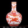 Jarrón de porcelana azul y blanca con forma de bola de cielo, artesanías de cerámica de Jingdezhen, venta al por mayor, adornos de cerámica modernos para decoración del hogar