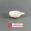 Vajilla Comercial Imitación Porcelana Melamina Tazones y Platos Pequeños, Platos Planos Bicolor, Platos Redondos, Tazones para Sopa, Especialmente Diseñados para Cadenas de Restaurantes de Comida Rápida