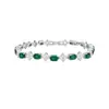 Verde Limón~Verde Primavera y Verano Flor de Circonita Gota de Agua Pulsera, Sensación de Lujo Ligero de Alta Gama, Accesorio de Mano Fresco y Dulce