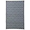Venta Directa de Fábrica, Popular Alfombra Clásica con Patrón de Diamantes de Doble Cara, Adecuada para Uso en Exteriores, Patio, RV, Camping y Esterilla de Picnic