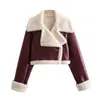 Comercio Exterior Ropa de Mujer al por Mayor 2023 Otoño e Invierno Nueva Chaqueta Corta Casual Urbana Street 9090