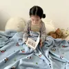 Ins Han Feng coelho dos desenhos animados cobertor dupla face versão AB quente algodão lã cochilo cobertor fiapo macio atacado