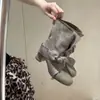 Nova Coleção Primavera/Outono 2026: Botas de Tornozelo da Moda com Design Único, Bico Redondo, Salto Bloco, Sapatilhas Femininas de Calçar
