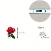 Protetor de Poeira para Celular Acrílico Transfronteiriço 2D Design de Menina Fofa Tipo-C para iPhone Decoração