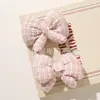 Atmosfera de Conto de Fadas Estética Listrada Acessórios de Laço Roupas DIY Headwear Corsage Decoração de Sapato Acessórios de Batata Frita