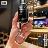 Estojo para Chave Jeep para Compass, Cherokee, Renegade, Grand Cherokee, Grand Commander, Capa de Chave para Carro de Luxo