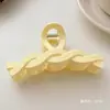 Pinza para el Cabello de Tiburón de Felpa Acrílica de Alta Gama Pinza Grande Accesorios para el Cabello de Mujer Volumen del Cabello Múltiples Capas Melena de Cabello Pinza para el Cabello