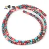 Ventas Directas de Fábrica 4x6mm Bambú Colorido Articulación Gruesa Piedra Emperador DIY Fabricación de Joyería Pulsera Collar Material para Joyería Al por Mayor