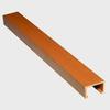 Fábrica de origen al por mayor techo ecológico de madera 40*25 rejilla de techo decoración de proyecto de puerta de oficina