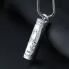 Pendente Maldição Lurangama Prata 99 Pés Pingente de Prata Esterlina Masculino Colar Amuleto para Homens e Mulheres Pingente Caixa Gawu