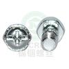 Parafuso Manual com Fenda Hexagonal Externa e Cabeça Panorâmica M5*7 Zinco Branco Parafuso Especial Prego de Fenda Cruz