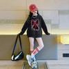 Sudadera para Niña Otoño Manga Larga Bebé Niña Primavera y Otoño 2025 Estilo Coreano Lazo Cuello Redondo Camiseta Básica Top para Niños