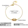 Mistério e Elegância: Pulseira de Contas Estrela com Zircônia 5A de Luxo Leve Europeia e Americana, Aço Inoxidável Ouro 18K Real Contas Joias de Alta Qualidade para Mulheres