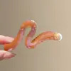 Pinza de garra grande versátil coreana para cabello grueso, pinza de tiburón para mujer, pasador elegante y moderno para recogidos