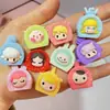 Grande fofo diy desenho animado tridimensional brilhante SP pequeno feijão doce creme plástico brincar de comida enfeites carro resina acessórios