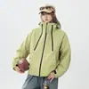 Chaqueta con capucha nueva para Primavera y Otoño 2026, Cortavientos e Impermeable, Chaqueta Casual de Exterior para Mujer, Versátil Casual Dopamina