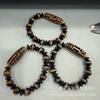 Suministro de Transmisión en Vivo: Pulsera de Ágata Natural Dzi, Pulsera de Ágata Dzi Estilo Xizang, Pulsera Estilo Xizang, Envío Directo de una Pieza