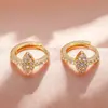 Brincos Olho Demoníaco Estilo Europeu Retro Sensação de Alto Padrão Ear Cuffs Olho Brincos Banhados a Cobre Tendência Joias de Orelha para Mulheres