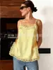 Amazon 2026 Primavera/Verano Nuevo Camisola de Satén Chaleco de Encaje Diseño Europeo y Americano Moda Top Sexy Transfronterizo