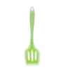 Espátula de Silicona, Utensilios de Cocina de Grado Alimenticio, Cuchara y Espátula para Cocinar, Espátula de Silicona para Sartén Antiadherente, Espátula Ranurada de Silicona, Utensilios de Cocina, Espátula