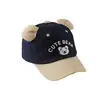 Gorro para bebé de 3 años, nuevo sombrero de sol de otoño, gorra de béisbol linda de oso estilo coreano, gorra tipo pico de pato transfronteriza para niños