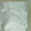 Bolsa de papel de aluminio puro, sellada por tres lados, boca plana al vacío, película compuesta de papel de aluminio, película aluminizada, directo de fábrica, personalizable