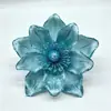 Arranjos de flores de Natal personalizados, decorações de pinheiro de Natal com poinsétias, arranjos de flores artificiais, decorações de feriado de Natal