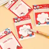 Notas adhesivas Sanrio Guangbo KT86725, alto valor estético, fáciles de despegar, portátiles, diseño de caricaturas, premio de papelería para estudiantes