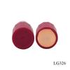 Novo material de embalagem cosmética plástico multilateral redondo tubo de batom atacado moldagem por injeção concha plana de batom