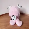 Conjunto de Gorro y Bufanda para Niños, Gorro de Lana para Bebés Niños y Niñas con Forro de Felpa, Cálido Gorro Tejido de Pullover para Niños Pequeños, Estilo Coreano Lindo
